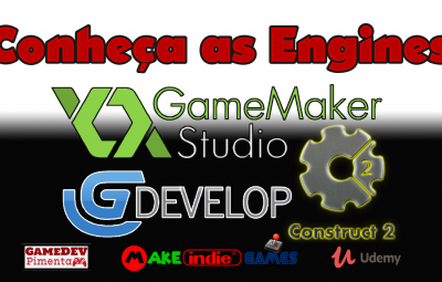Curso | Conheça as Engines: GDevelop, Game Maker Studio e Construct 2